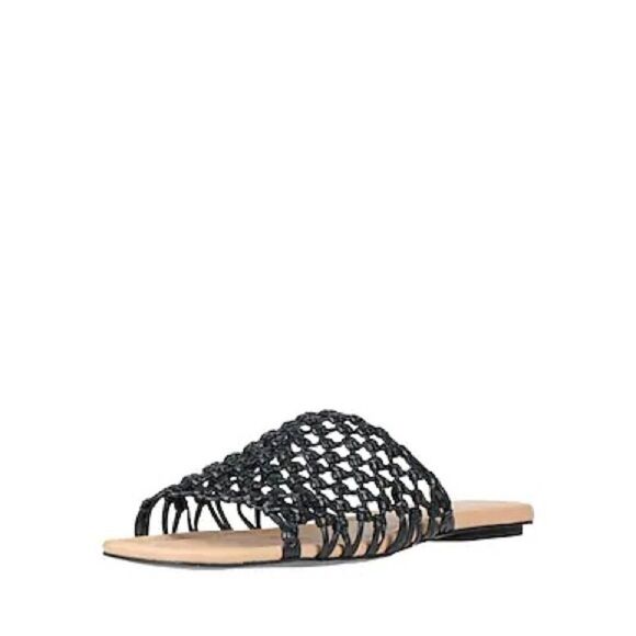 & Other Stories Leather Sandals, Black, Size 7.5 - Picture 2 of 16